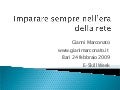 Imparare sempre nell’era della rete