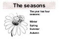 The seasons