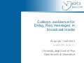 IEEE1588  - Collision avoidance for Delay_Req messages in broadcast media
