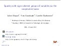 Sparsity with sign-coherent groups of variables via the cooperative-Lasso