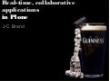 Real-time, collaborative applications in Plone