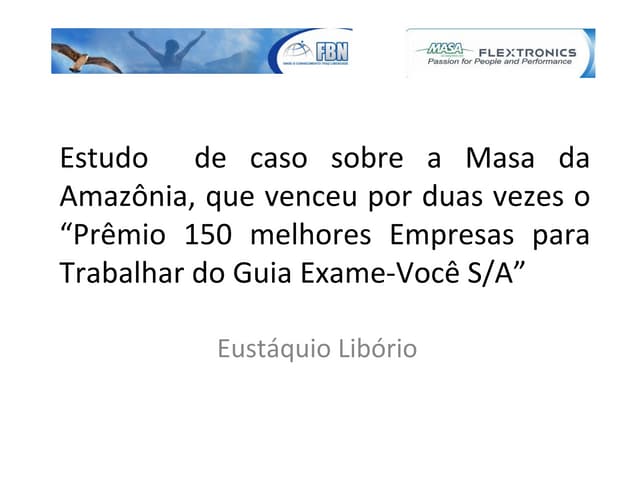 Slides estudo  de caso sobre a masa...