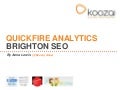 Quickfire Analytics - 7 Free Google Analytics Dashboards
