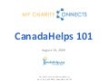 CanadaHelps 101