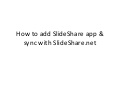 How to use SlideShare on LinkedIn