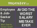 Avoid Worst Salary Mistake Ever
