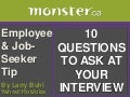 10 Q's To Ask Your Interviewer