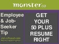 Resumes When You&rsquo;re 50+