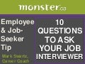 10 Questions To Ask Interviewers
