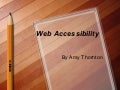 Web Accessibility