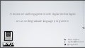 A review of staff engagement with digital technologies on an undergraduate language programme