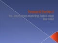 "Present Perfect" - startup project