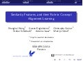 Similarity Features, and their Role in Concept Alignment Learning 