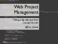 Port80 2012: Web Project Management