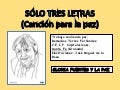 Sólo tres letras 