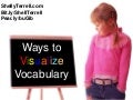 Visualize Vocabulary Slovania Wkshp 2013