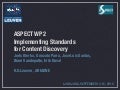 ASPECT WP2 presentation
