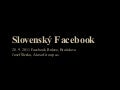 Slovenský Faceboook
