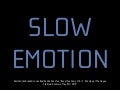 Slow Emotion, Studium Generale, Royal Academy of Art - May2010