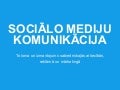 Sociālie mediji un to izmantojums sabiedriskajās attiecībās, reklāmā un mārketingā