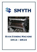 Smyth Sm14 and Sm20 Book Sewing machine - Brochure