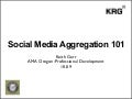 Social Media Aggregation 101