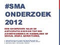 Social Media Advertising onderzoek 2012