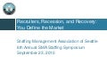 SMA Staffing Closing Keynote: You Define the Market