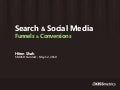 Search and Social Media - Funnels and Conversions