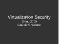 Sicurezza della virtualizzazione - SMAU 2009
