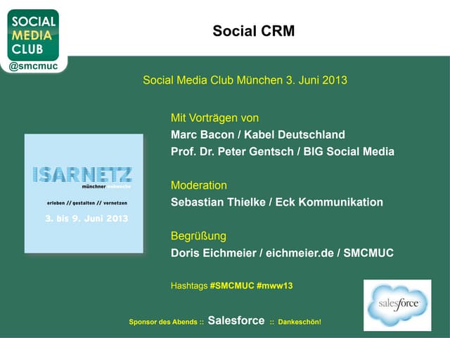 SMCMUC Social CRM