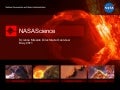 Overview of NASA&rsquo;s Science Mission Directorate