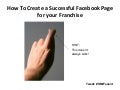 Social Media in Franchising Facebook Presentation