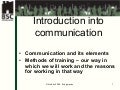 Smilja Sindjelic - Communication