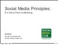 Social Media Principles II