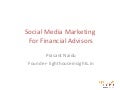 Social Media Marketing-Financial Advisors