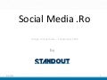 Social media figures in Romania