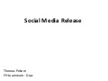 Ansätze zur Social Media Release