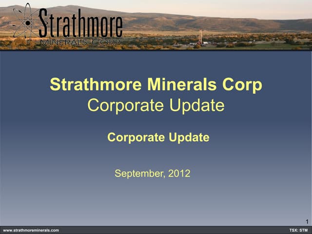 Corporate Presentation