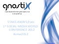 5 take-aways from 1st Social Media World conference 2012