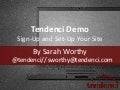 Sign-up and Set-up Your Tendenci Nonprofit Website