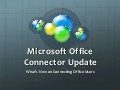 Microsoft Office Connector Update at SMWCon Spring 2011