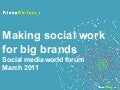 Social for big brands