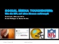 #SMWHH – Social Media Touchdown: Wie die NFL auf allen Ebenen auftrumpft