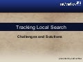 Tracking Local Search - SMX Toronto 2011