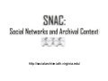Snac webinar v3