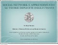 Stefano Besana: Social Network e Apprendimento - Tesicamp