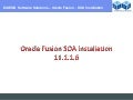 OFM 11.1.1.6 SOA Installation