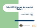 Yale-SOAS Islamic Manuscript Gallery