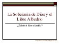 Soberania Y Libre Albedrio